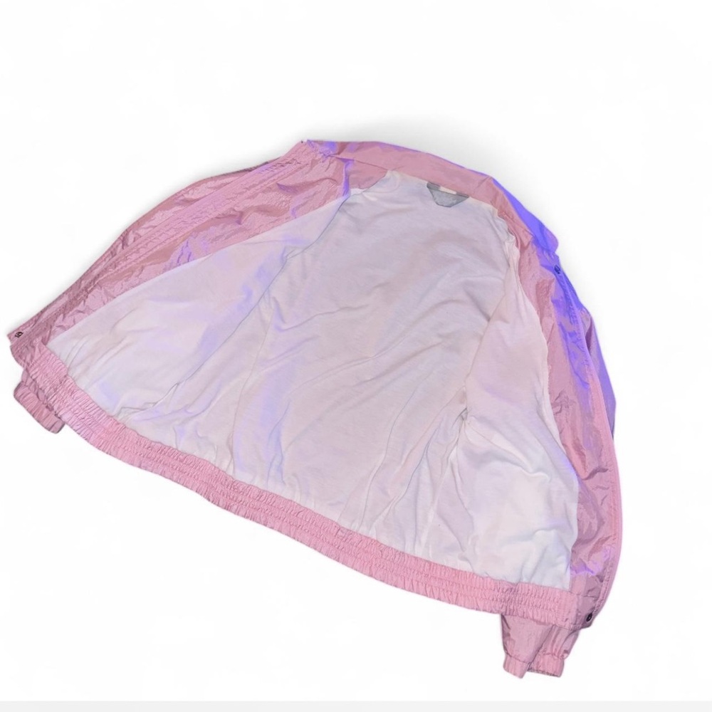 Vintage Blair Pink Satin Varsity Bomber Jacket Girly Streetwear Casual‎ Womens M - Picture 3 of 7